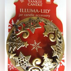 Yankee Candle Illuma-Lid Christmas Candle Accessory